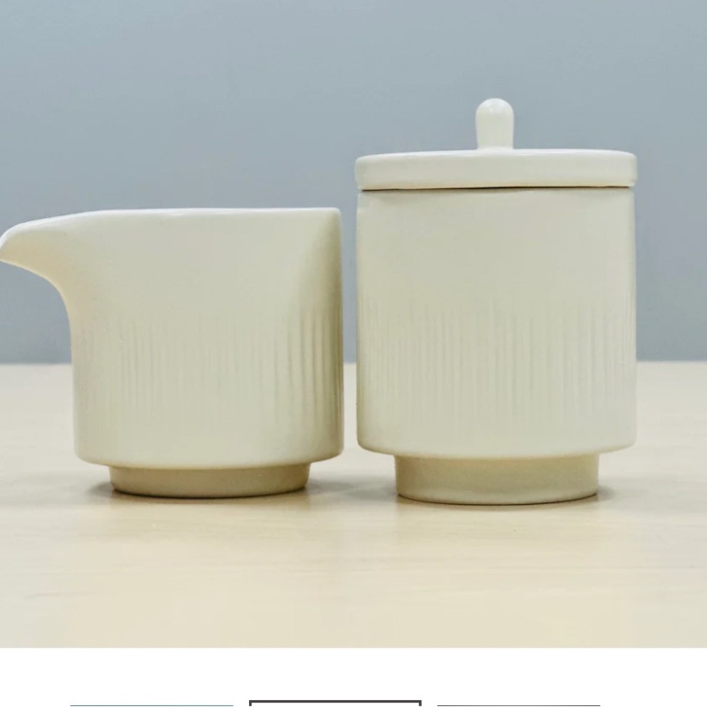 Ivory Serveware Duo